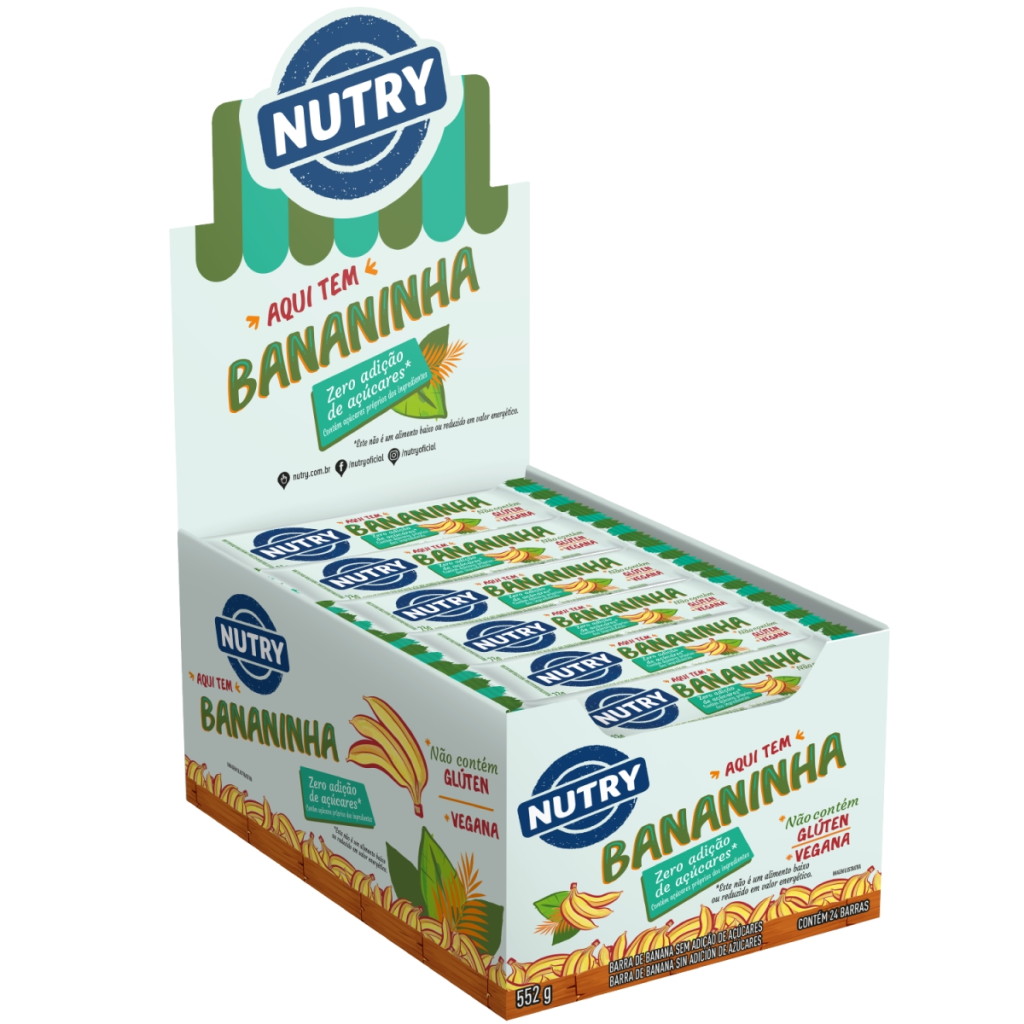 9135 - BANANINHA 552G ZERO ACUCAR DP c/ 24