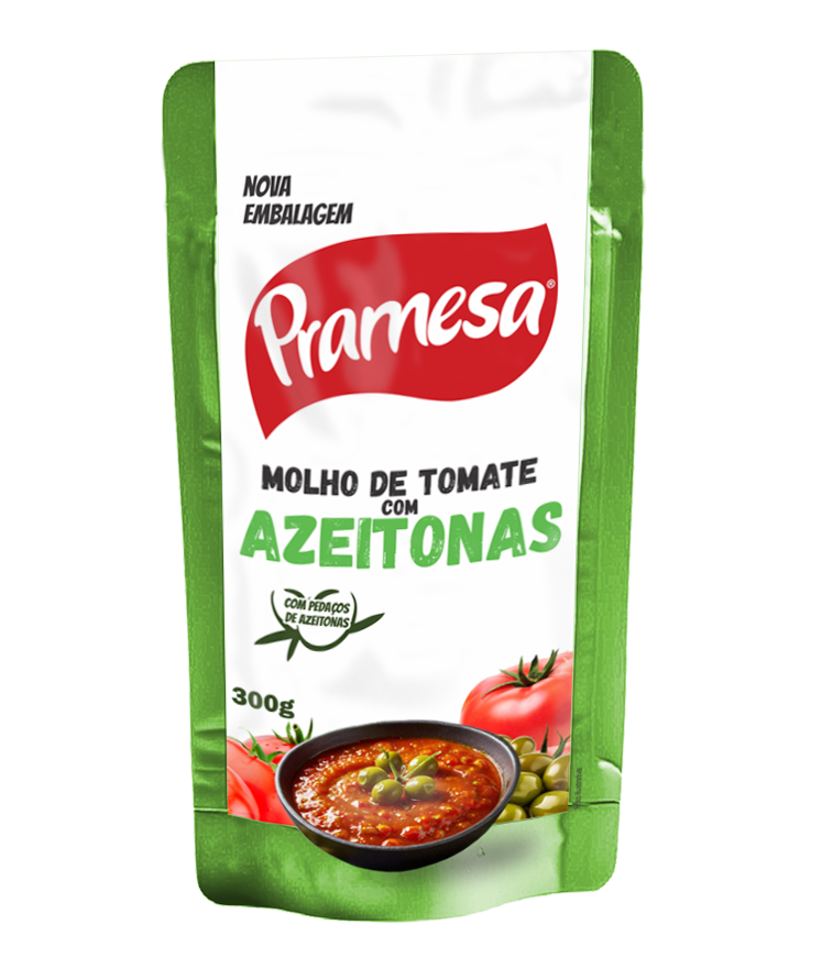 20707 - MOLHO TOMATE 300G C/AZEITONAS (POUC) ( 6 UNID)