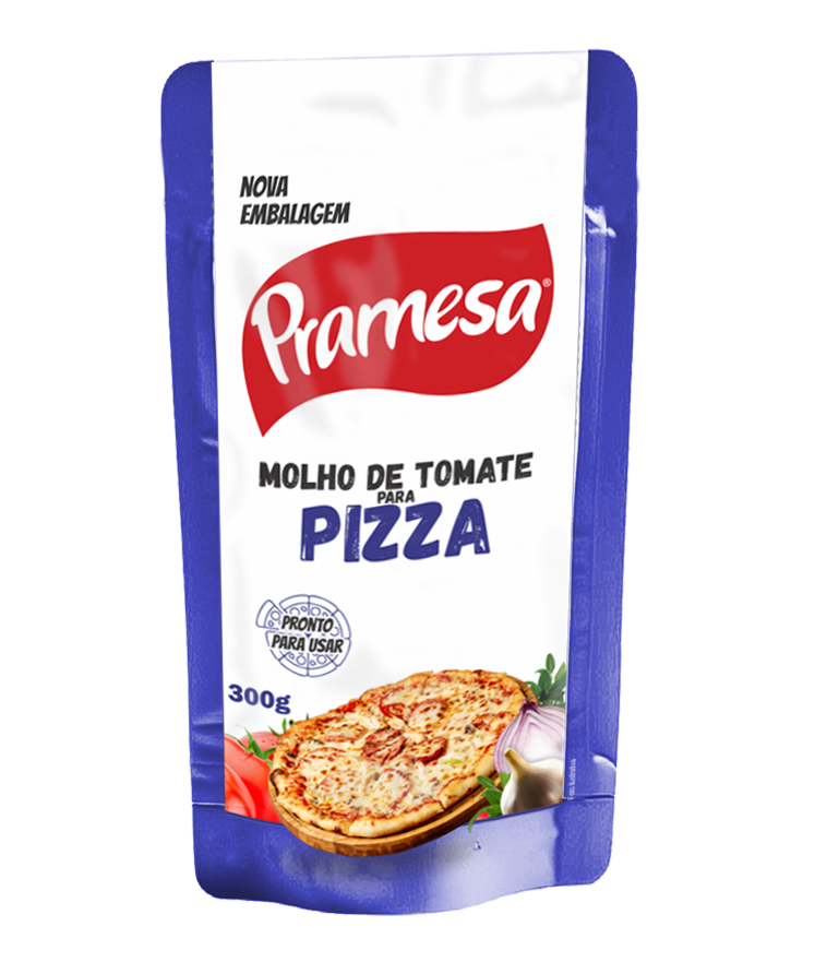 20709 - PRA MOLHO TOMATE 300G P/PIZZA (POUC) ( 6 UNID)