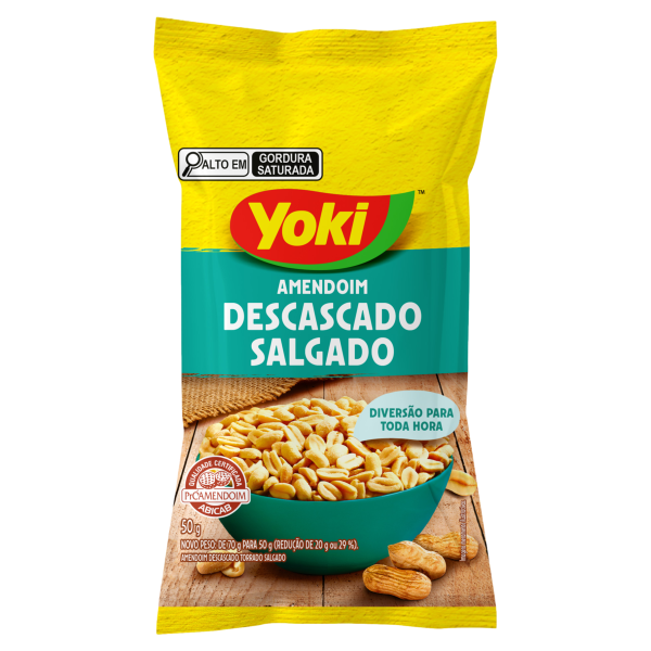26730- AMENDOIM DESCASCADO 50G (minimo 6 unid)