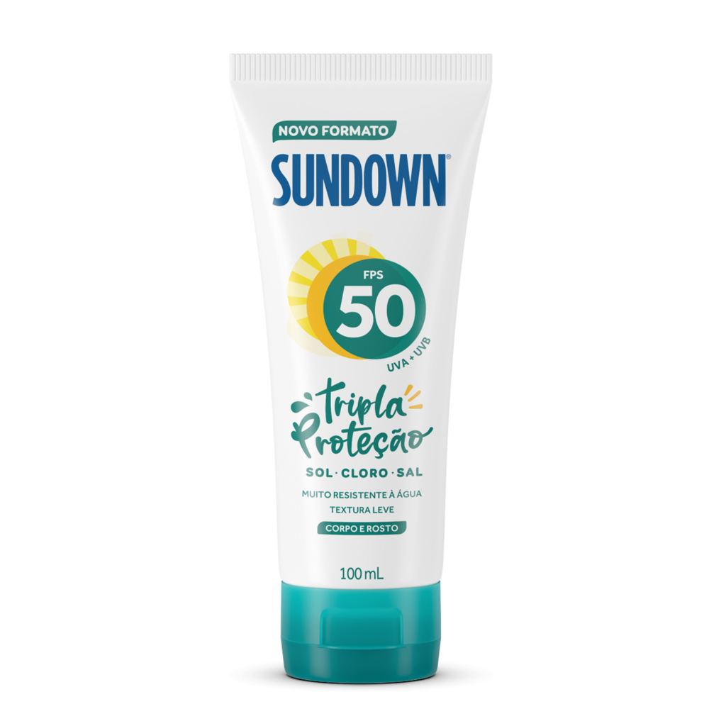 13938 - SUNDOWN 100ML FATOR 50 (MINIMO 6 UNID)