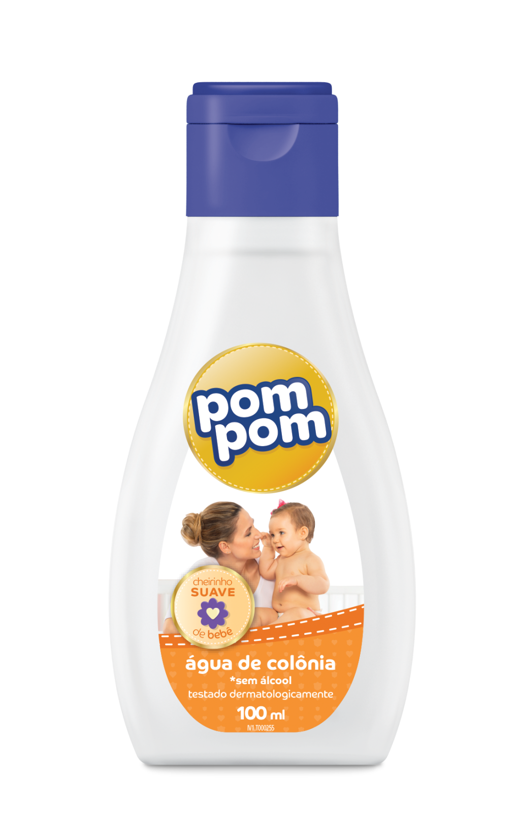 6430 - POMPOM AGUA DE COLONIA 100ML (MINIMO 3 UNIDADES)