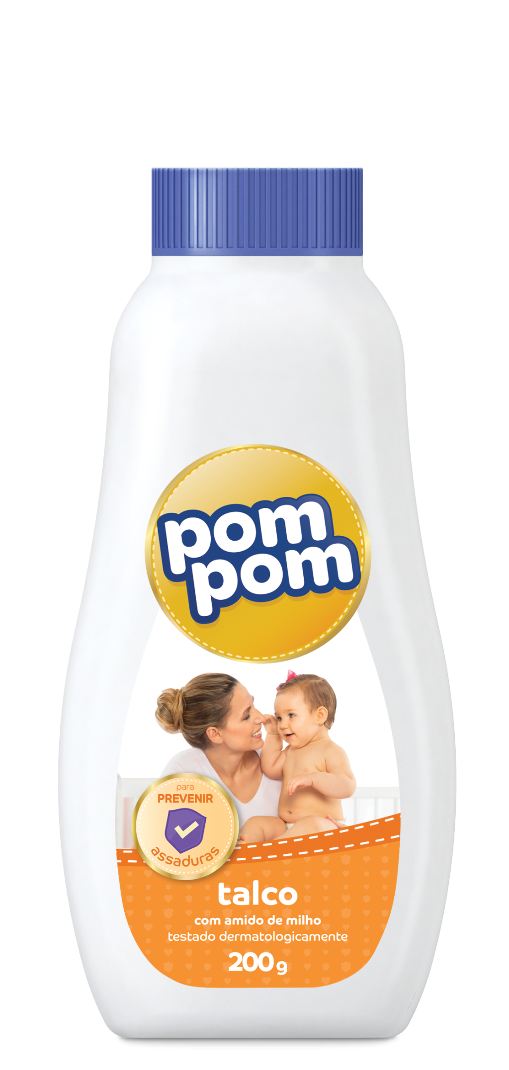 6431 - POMPOM TALCO 200G (MINIMO 3 UNIDADES)