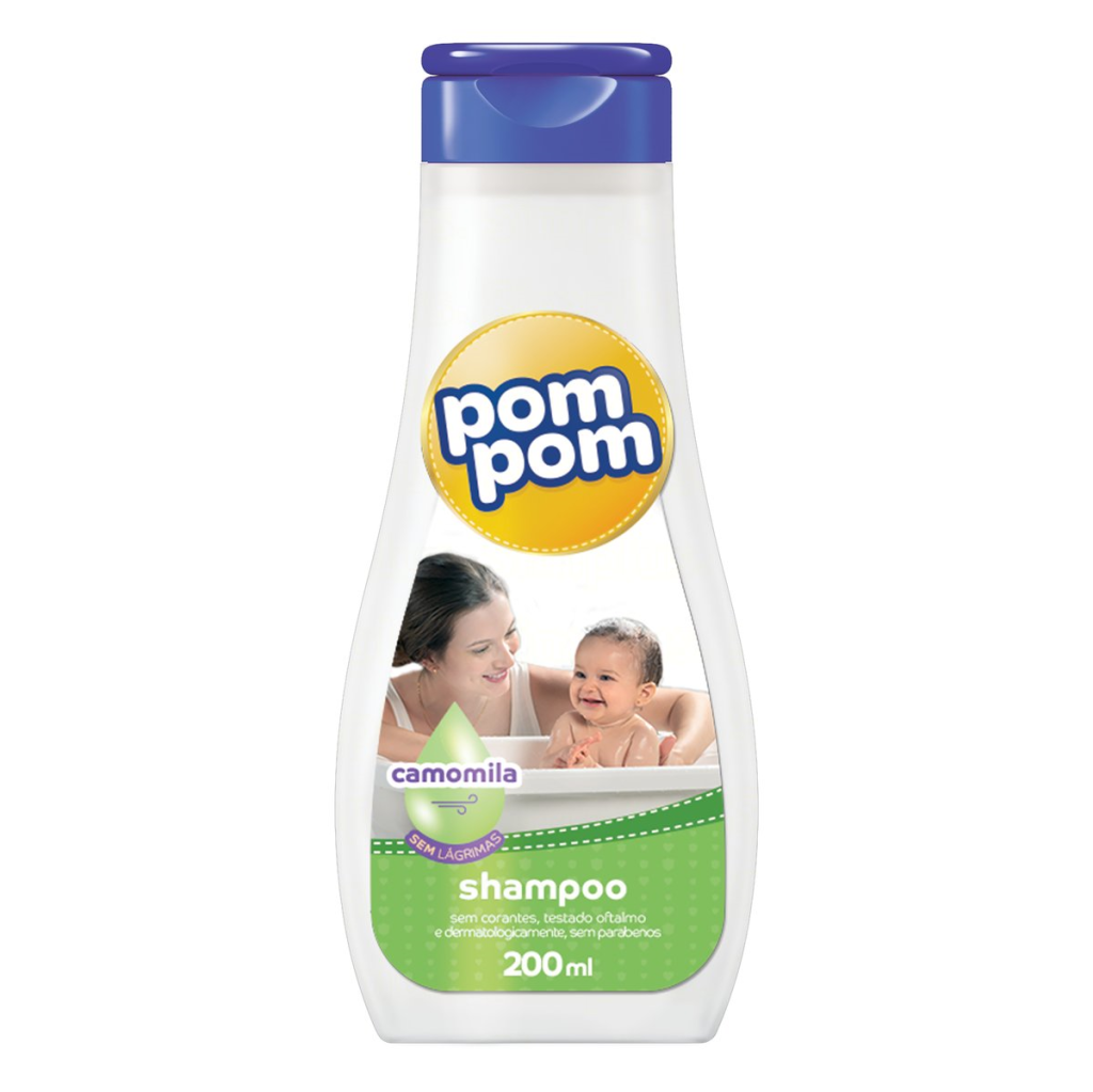 6427 - POMPOM SHAMPOO 200ML CAMOMILA (mínimo 3 unidades)
