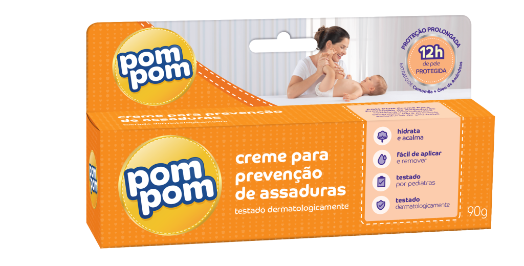 6432 - POMPOM CREME PREV.ASSADURA 90G (MINIMO 3 UNIDADES)