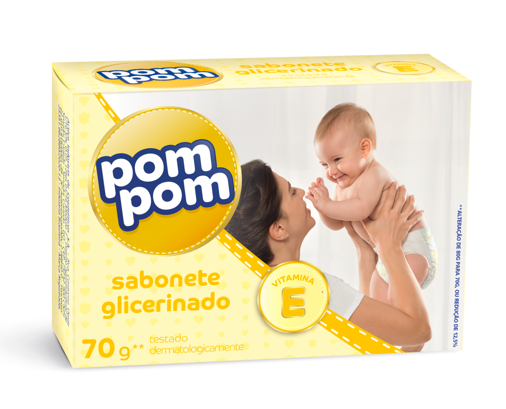 6422 - POMPOM SAB.INF.70G GLICERINADO(MINIMO 12 UNIDADES)