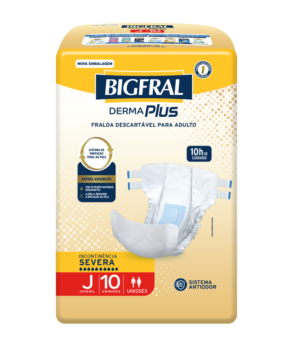 6413 - SOF BIGFRAL DERMA PLUS JUVENIL C/10