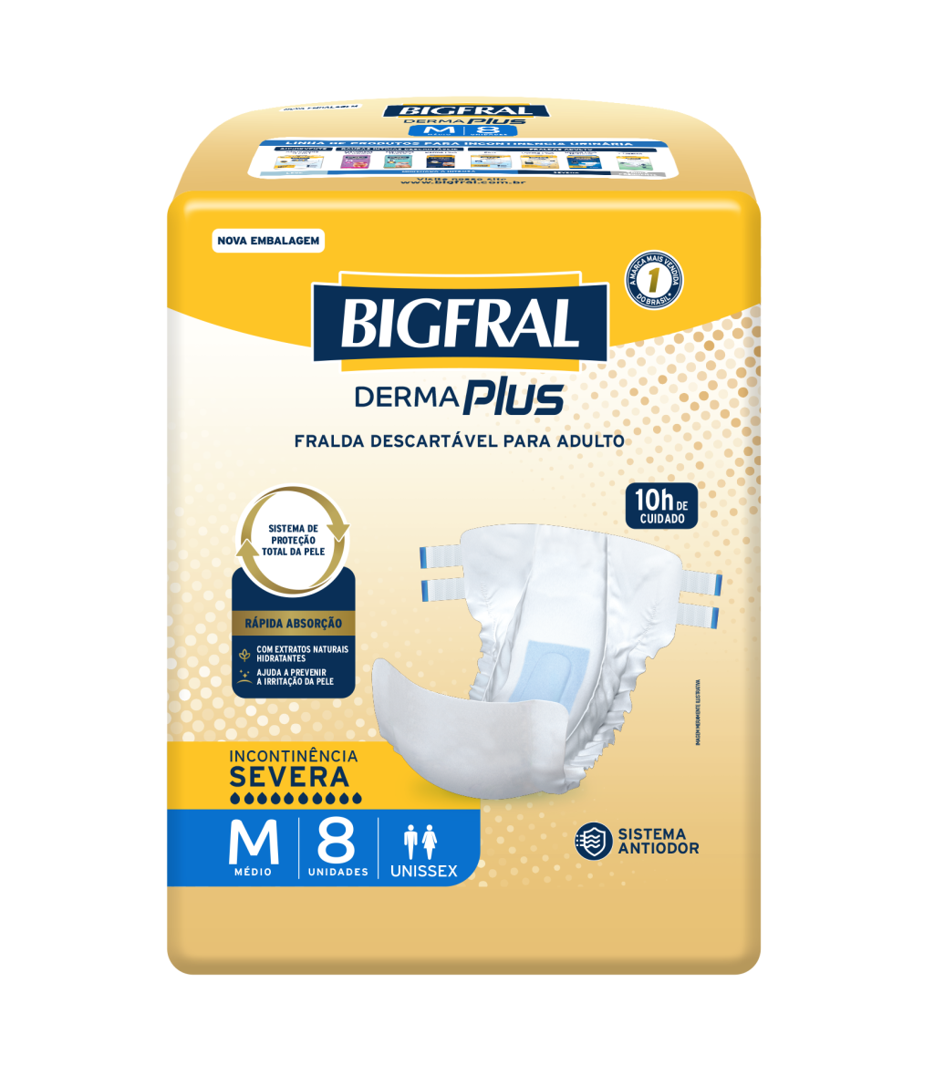 6415 - SOF BIGFRAL DERMA PLUS ADULTO M C/8