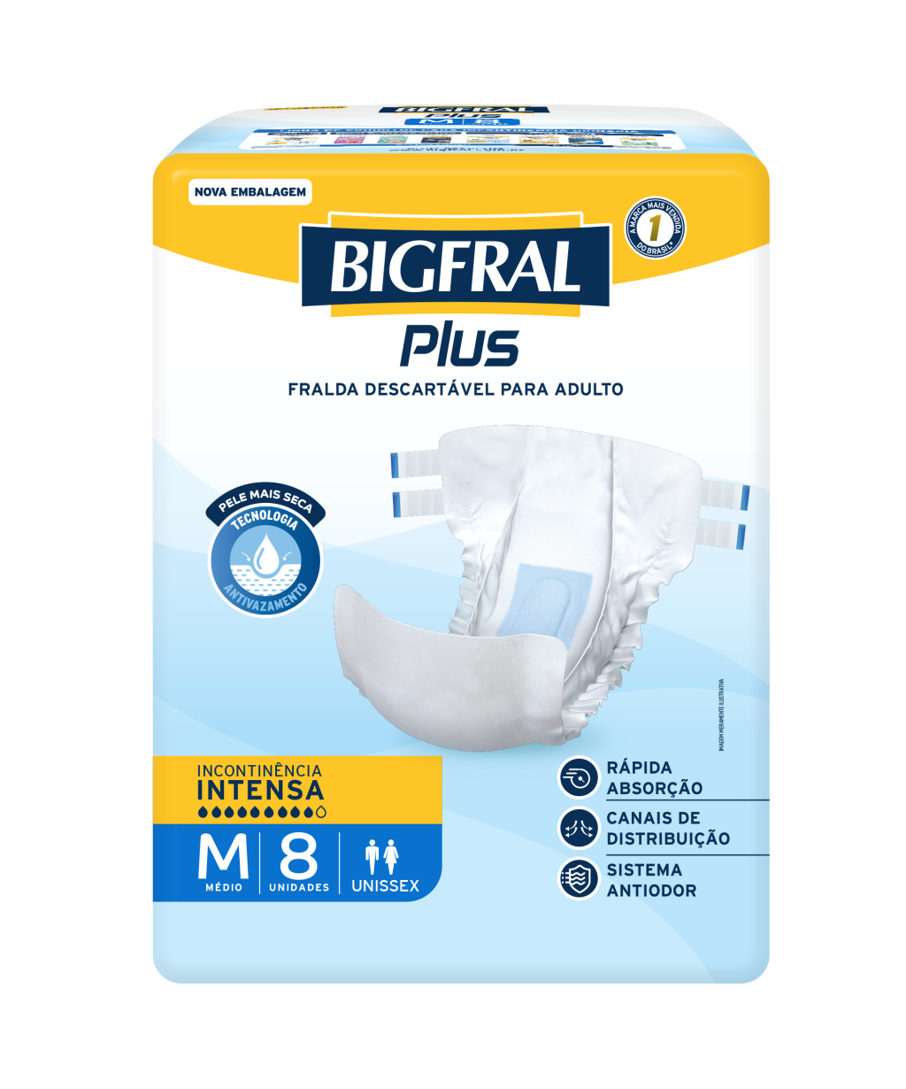 618 - SOF BIGFRAL REGULAR PLUS ADULTO M C/8