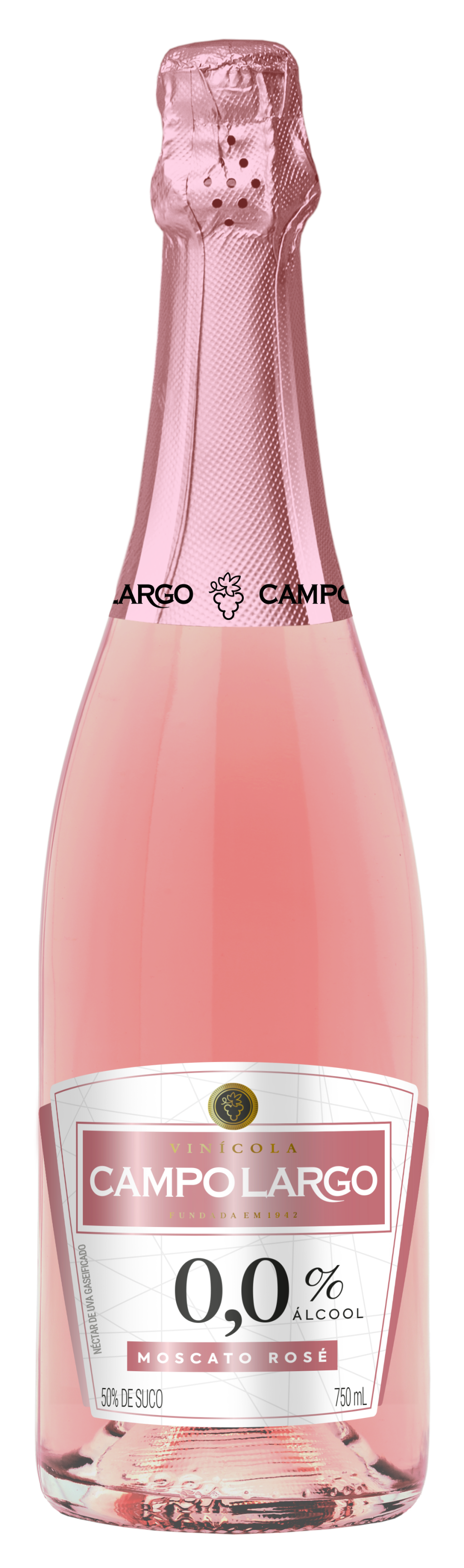 9555 - ESPUMANTE 750ML ROSE 0,0% ALCOOL 