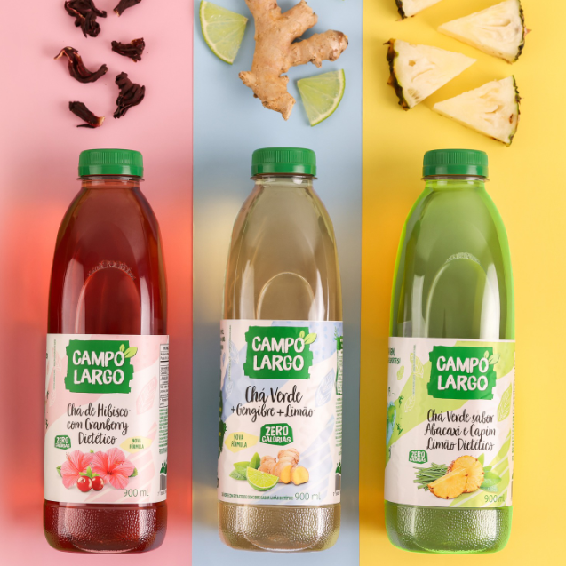 CHA CAMPO LARGO 900ML (MINIMO 6 UNIDADES)