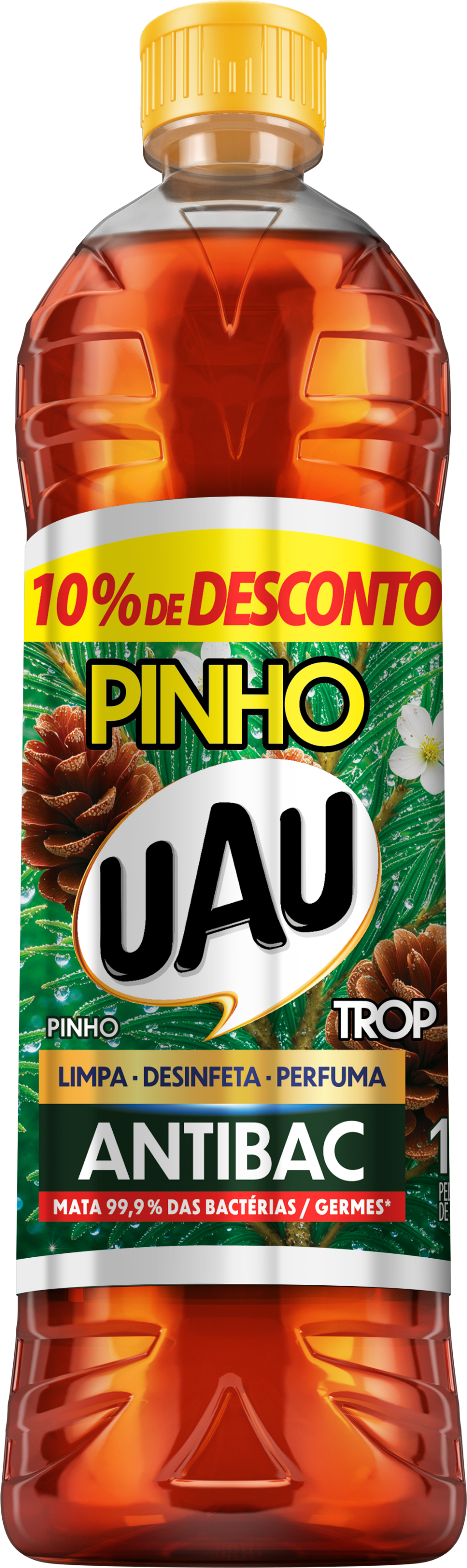 16612 - PINHO UAU 1L 10% (MINIMO 3 UNIDADES)