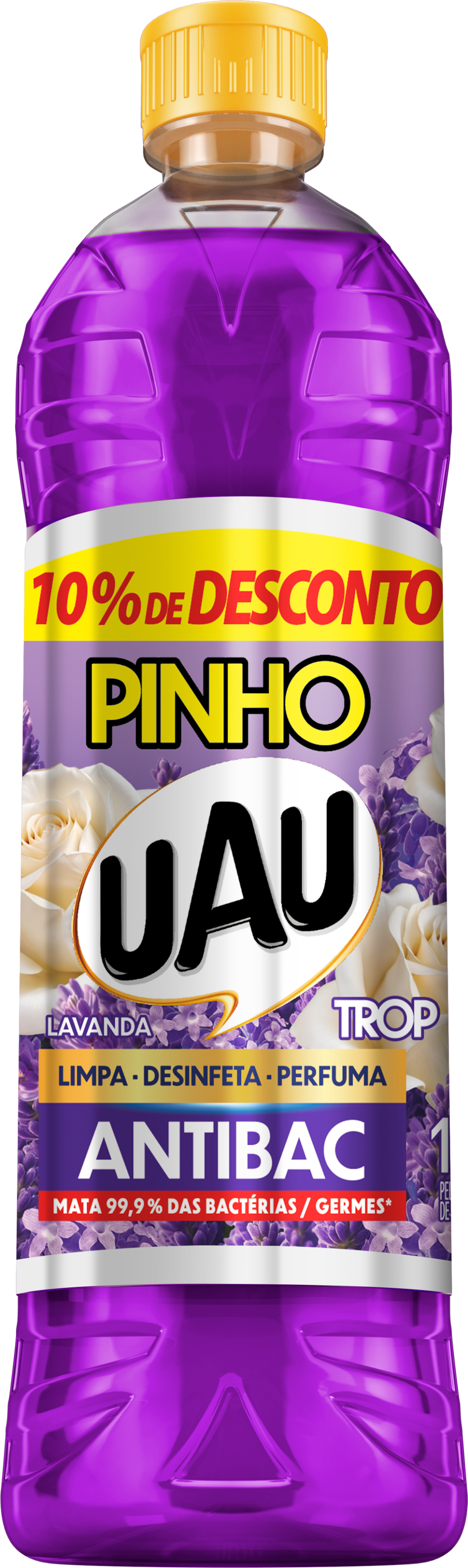 16613 - PINHO UAU 1L LAVANDA 10% DESCONTO (MÍNIMO 3 UNI)