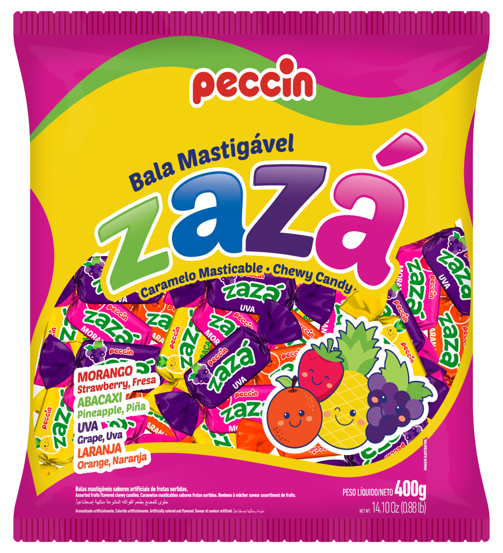 1421 - BALA ZAZA SORTIDAS 400G 