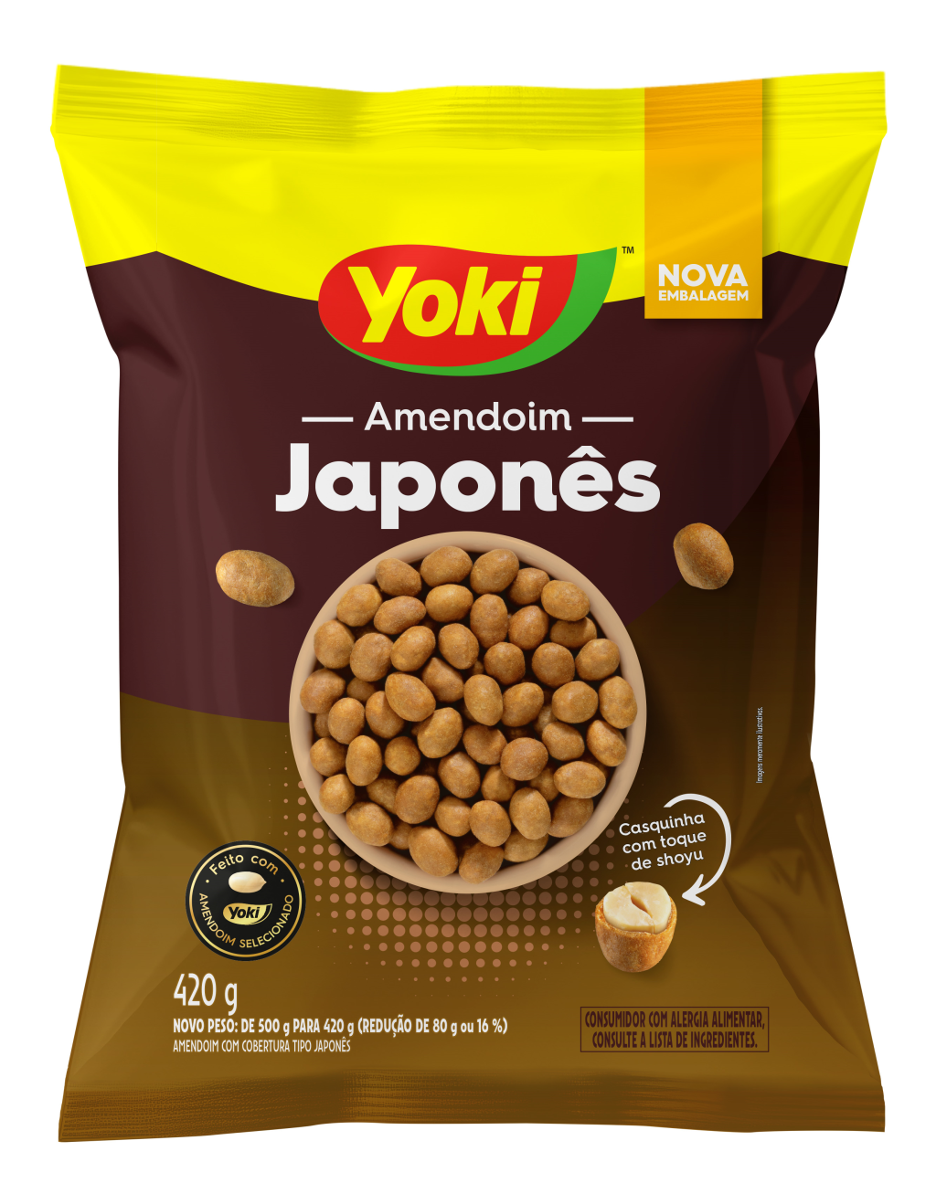 26747 - YOKI AMENDOIM JAPONES 420G (minimo 6 unid)