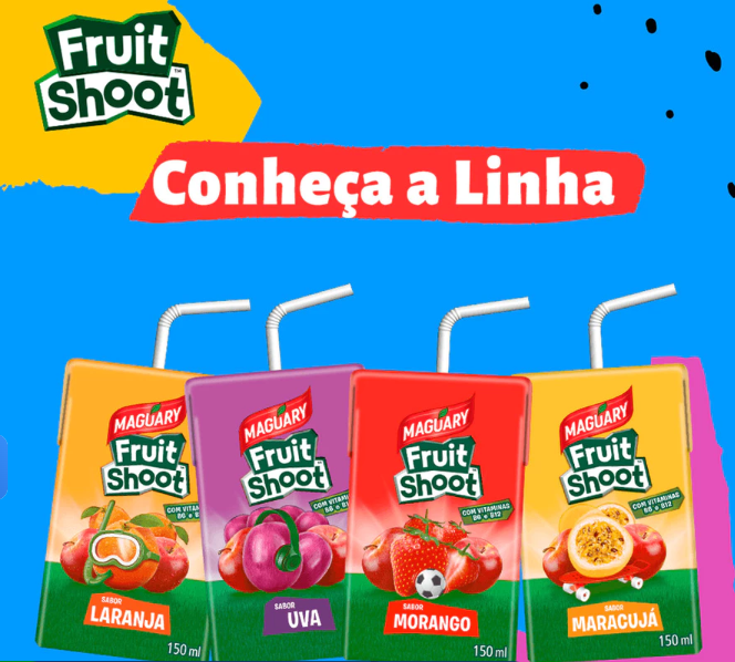 PROMOÇÃO FRUIT SHOOT 150ML SABORES (MINIMO 9 UNIDADES)