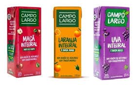 SUCO CAMPO LARGO 200ml SABORES (MINIMO 9 UNIDADES POR SABOR)