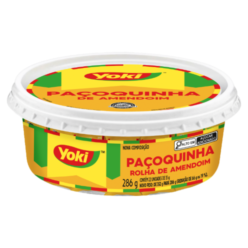 26770 - YOKI PACOQUINHA 286G ROLHA (mínimo 4 potes)