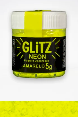 3103 - PO P/ DECORACAO NEON AMARELO 5g - FAB