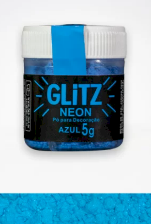3104 - PO P/ DECORACAO NEON AZUL 5g - FAB
