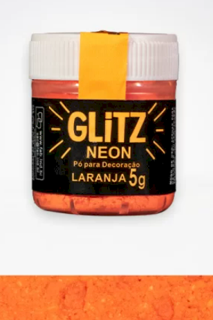 3106 - PO P/ DECORACAO NEON LARANJA 5g - FAB