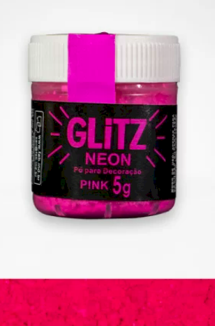 3107 - PO P/ DECORACAO NEON PINK 5g- FAB