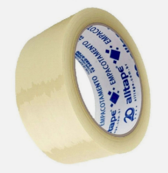 7 - FITA DUREX  TRANSPARENTE 45mmX45m - ALLTAPE