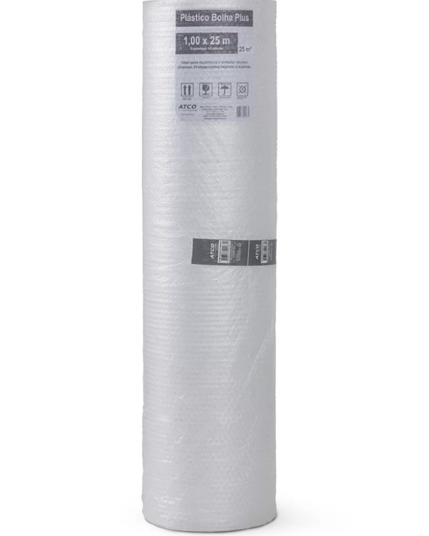 5257 - FILME PLASTICO BOLHA FACIL PLUS 1mX25m - ATCO