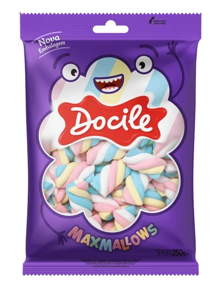 1402 - MARSHMALLOW TWIST 1 COLOR BAUNILHA 250g - DOCILE 