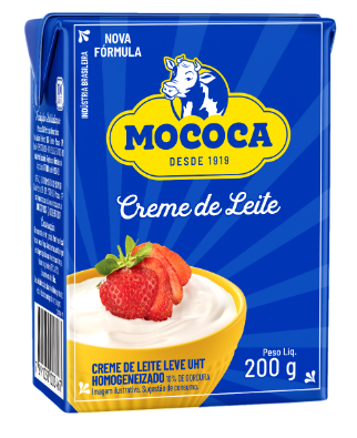 16928 - CREME DE LEITE LEVE UHT 200g - MOCOCA
