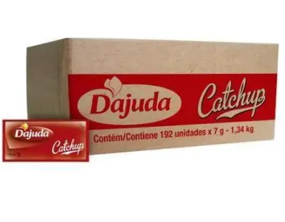 17273 - KETCHUP CATCHUP SACHE 192x7g - DAJUDA