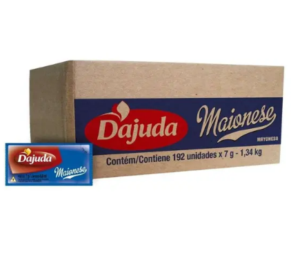 17274 - MAIONESE SACHE 192x7g - DAJUDA