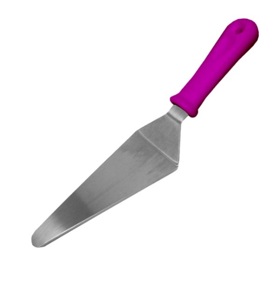 17305 - ESPATULA PARA BOLO INOX PINK 25cm - PRIME CHEF