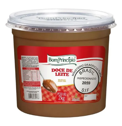 17329 - DOCE DE LEITE 2kg - BOM PRINCIPIO