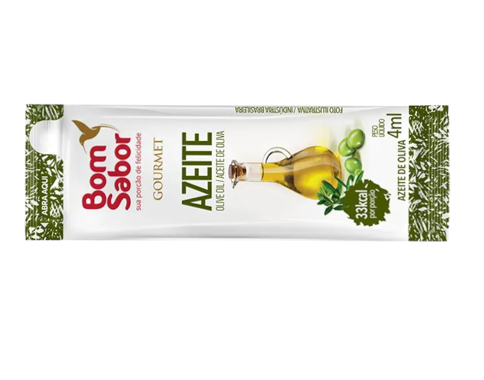 5752 - AZEITE SACHE 4ml C/200un - BOM SABOR
