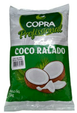 39 - COCO RALADO FINO PADRÃO 1kg - COPRA