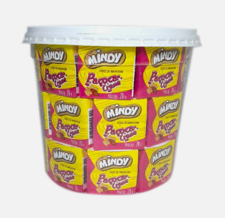 2414 - PAÇOCA CREME PT 950g 50un - MINDY