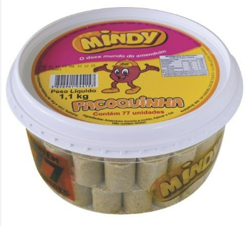 1102 - PAÇOCA ROLHA PT 1,1kg - MINDY
