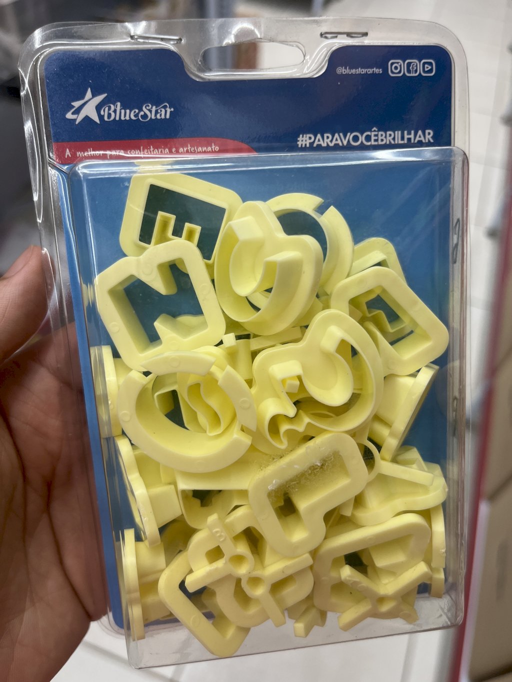 1848 - CORTADOR LETRAS (2 cm)  - BLUESTAR