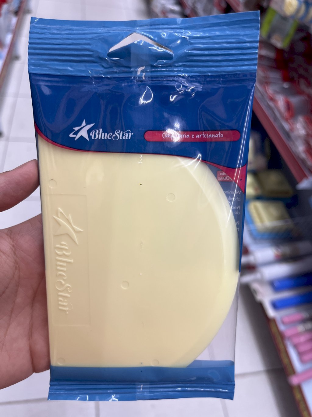 3080 - ESPATULA 4 FUNCOES AMARELA - BLUESTAR