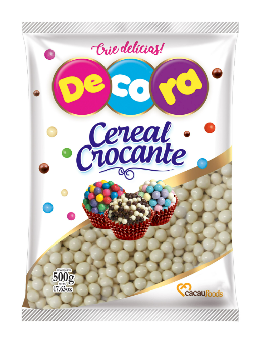 3408 - BIG CEREAL CROCANTE BRANCO 500g - CACAU FOODS