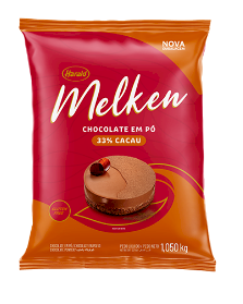 708 - CHOCOLATE EM PÓ 33% MELKEN 1,050kg - HARALD