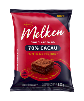 3727 - CHOCOLATE EM PÓ 70% MELKEN 500g - HARALD