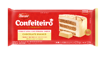 703 - COBERTURA BARRA BRANCO CONFEITEIRO 1,01kg - HARALD