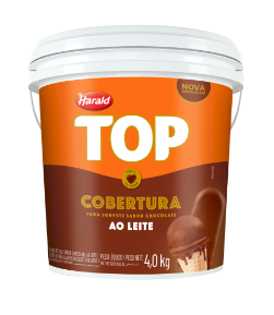 713 - COBERTURA LÍQUIDA AO LEITE TOP 4kg PREMIUM - HARALD