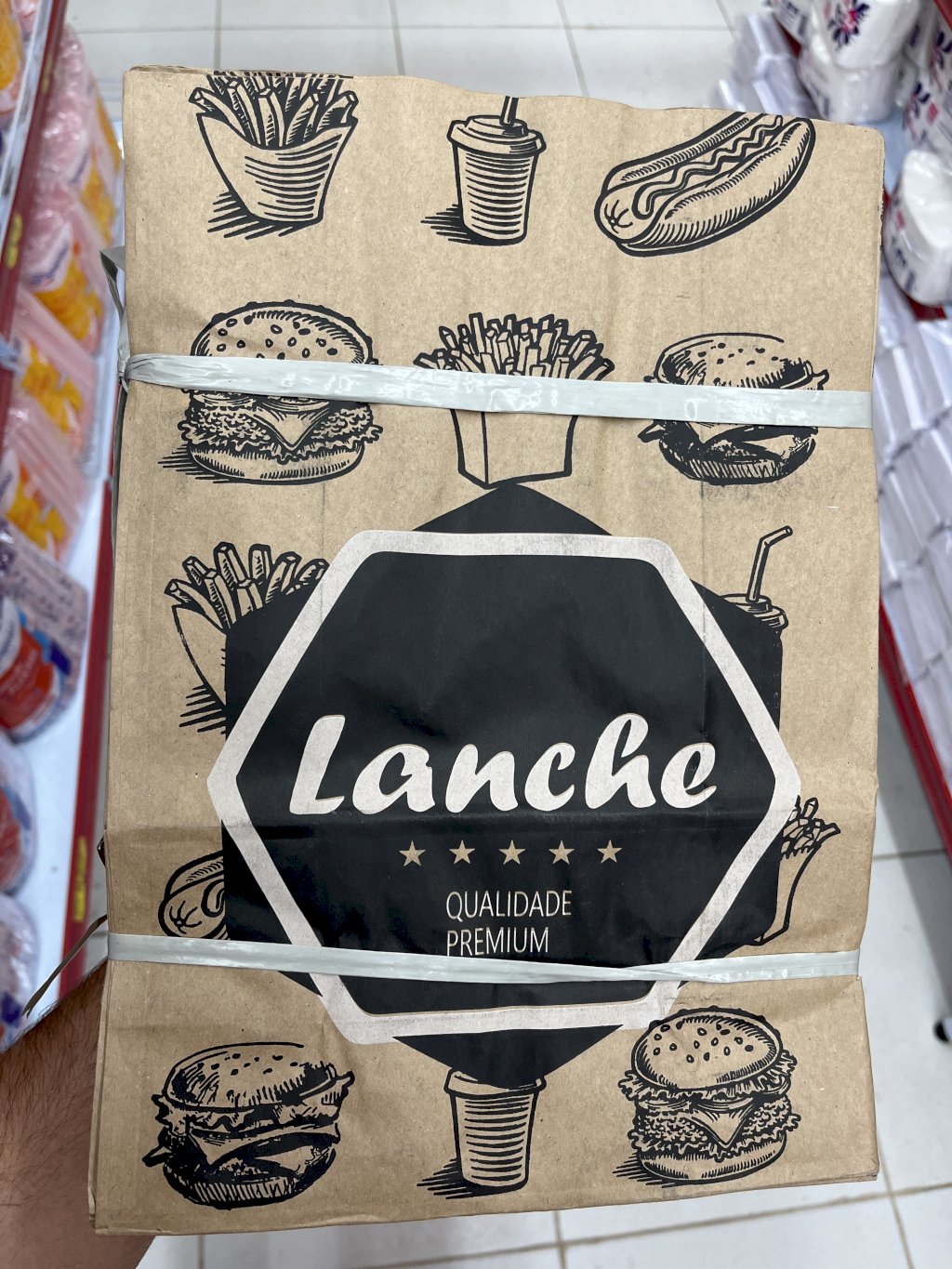 2082 - SACO DELIVERY SOS IMPRESSO 15kg C/100un - CHIARA