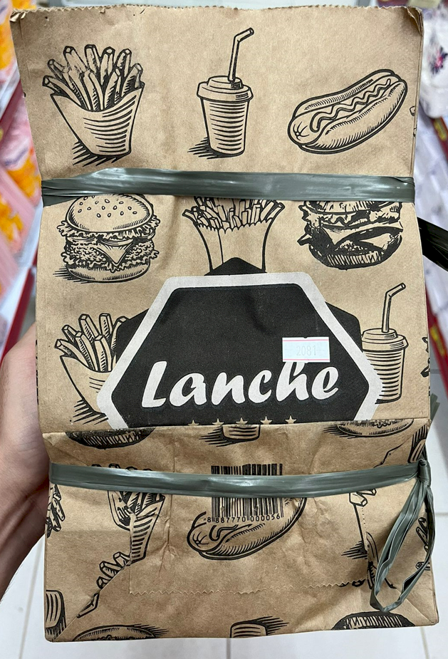 2081 - SACO DELIVERY SOS IMPRESSO 5kg C/100un - CHIARA