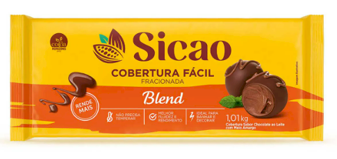 4092 - COBERTURA BARRA BLEND FACIL 1,01kg - SICAO