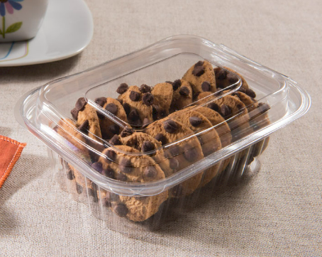 2601 - EMBALAGEM G720 POTE RETANGULAR MILLENIUM 450ml CRISTAL - GALVANOTEK