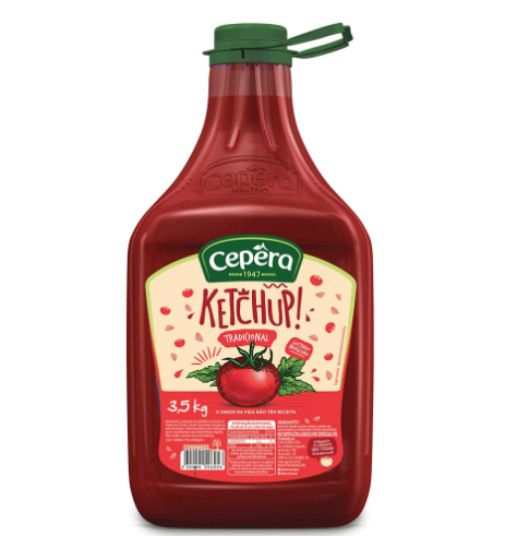 2799 - KETCHUP BIG 3,5kg - CEPERA